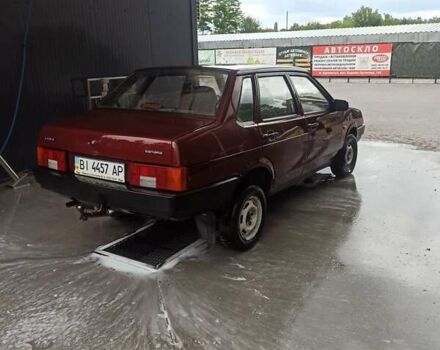 Червоний ВАЗ 21099, об'ємом двигуна 1.6 л та пробігом 194 тис. км за 2300 $, фото 2 на Automoto.ua