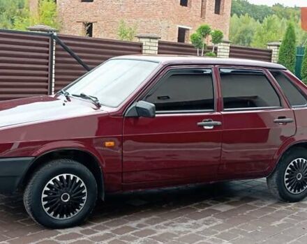 Красный ВАЗ 21099, объемом двигателя 1.6 л и пробегом 267 тыс. км за 2150 $, фото 9 на Automoto.ua