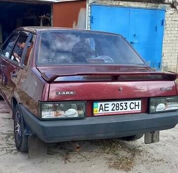 Красный ВАЗ 21099, объемом двигателя 1.6 л и пробегом 38 тыс. км за 2800 $, фото 3 на Automoto.ua