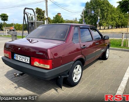 Красный ВАЗ 21099, объемом двигателя 1.6 л и пробегом 200 тыс. км за 2200 $, фото 3 на Automoto.ua