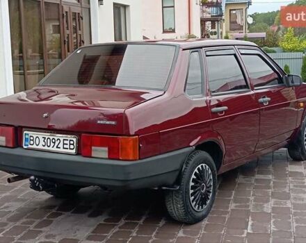 Красный ВАЗ 21099, объемом двигателя 1.6 л и пробегом 267 тыс. км за 2150 $, фото 15 на Automoto.ua