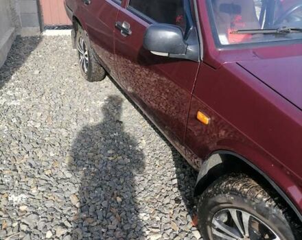 Красный ВАЗ 21099, объемом двигателя 1.6 л и пробегом 204 тыс. км за 2200 $, фото 5 на Automoto.ua