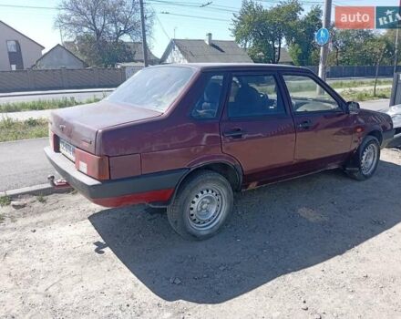 Красный ВАЗ 21099, объемом двигателя 1.5 л и пробегом 130 тыс. км за 2160 $, фото 3 на Automoto.ua