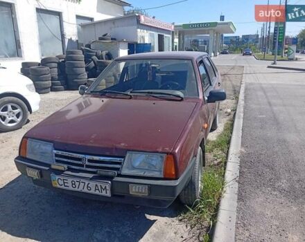 Красный ВАЗ 21099, объемом двигателя 1.5 л и пробегом 130 тыс. км за 2160 $, фото 1 на Automoto.ua
