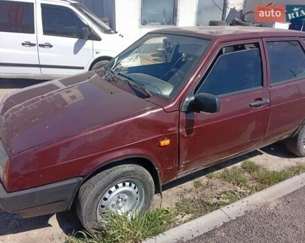 Красный ВАЗ 21099, объемом двигателя 1.5 л и пробегом 130 тыс. км за 2160 $, фото 2 на Automoto.ua