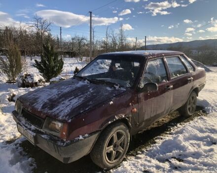 Червоний ВАЗ 21099, об'ємом двигуна 1.6 л та пробігом 310 тис. км за 600 $, фото 1 на Automoto.ua