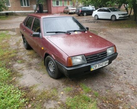 Красный ВАЗ 21099, объемом двигателя 1.6 л и пробегом 160 тыс. км за 1400 $, фото 5 на Automoto.ua