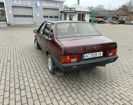 Червоний ВАЗ 21099, об'ємом двигуна 1.6 л та пробігом 229 тис. км за 1550 $, фото 2 на Automoto.ua
