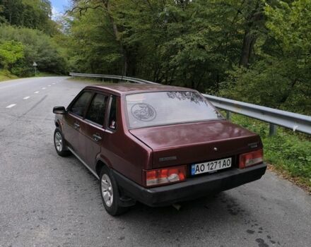 Червоний ВАЗ 21099, об'ємом двигуна 1.5 л та пробігом 226 тис. км за 1000 $, фото 1 на Automoto.ua