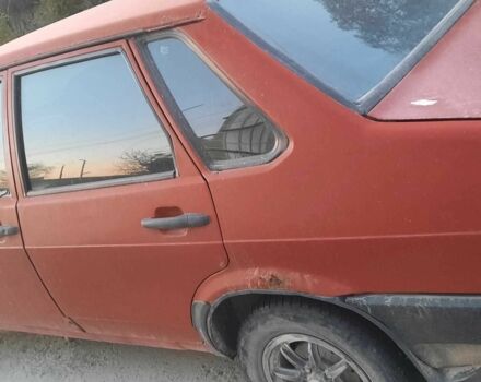 Красный ВАЗ 21099, объемом двигателя 0 л и пробегом 200 тыс. км за 900 $, фото 4 на Automoto.ua