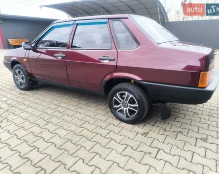 Красный ВАЗ 21099, объемом двигателя 1.6 л и пробегом 184 тыс. км за 2300 $, фото 3 на Automoto.ua
