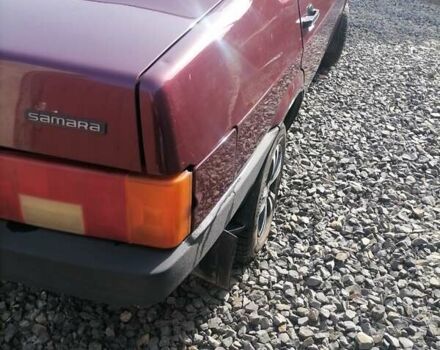 Красный ВАЗ 21099, объемом двигателя 1.6 л и пробегом 204 тыс. км за 2200 $, фото 4 на Automoto.ua