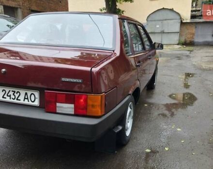 Красный ВАЗ 21099, объемом двигателя 1.6 л и пробегом 25 тыс. км за 5700 $, фото 106 на Automoto.ua
