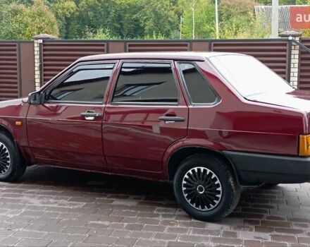 Красный ВАЗ 21099, объемом двигателя 1.6 л и пробегом 267 тыс. км за 2150 $, фото 8 на Automoto.ua