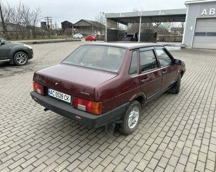 Червоний ВАЗ 21099, об'ємом двигуна 1.6 л та пробігом 229 тис. км за 1550 $, фото 3 на Automoto.ua