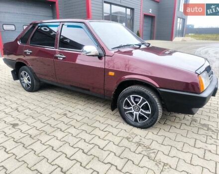 Красный ВАЗ 21099, объемом двигателя 1.6 л и пробегом 184 тыс. км за 2300 $, фото 1 на Automoto.ua