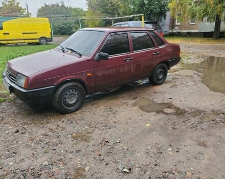 Красный ВАЗ 21099, объемом двигателя 1.6 л и пробегом 160 тыс. км за 1400 $, фото 2 на Automoto.ua