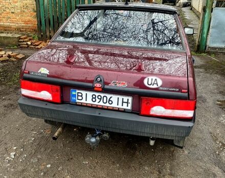 ВАЗ 21099 2008 в Полтаве на Automoto.ua Красный ВАЗ 21099, объемом двигателя 1.6 л и пробегом 0 тыс. км за 2100 $, фото 3 на Automoto.ua