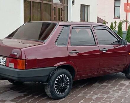 Красный ВАЗ 21099, объемом двигателя 1.6 л и пробегом 267 тыс. км за 2150 $, фото 13 на Automoto.ua