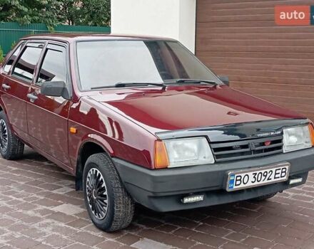 Красный ВАЗ 21099, объемом двигателя 1.6 л и пробегом 267 тыс. км за 2150 $, фото 11 на Automoto.ua