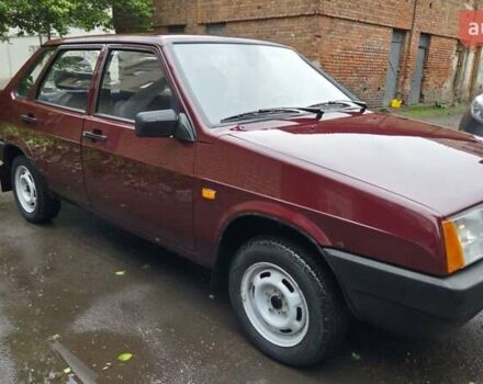 Красный ВАЗ 21099, объемом двигателя 1.6 л и пробегом 25 тыс. км за 5700 $, фото 114 на Automoto.ua