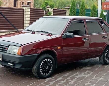 Красный ВАЗ 21099, объемом двигателя 1.6 л и пробегом 267 тыс. км за 2150 $, фото 1 на Automoto.ua