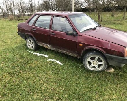 Червоний ВАЗ 21099, об'ємом двигуна 1.6 л та пробігом 300 тис. км за 450 $, фото 1 на Automoto.ua