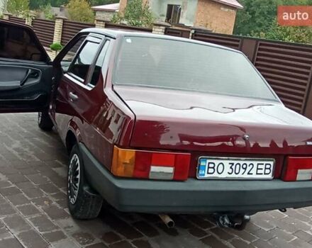 Красный ВАЗ 21099, объемом двигателя 1.6 л и пробегом 267 тыс. км за 2150 $, фото 21 на Automoto.ua