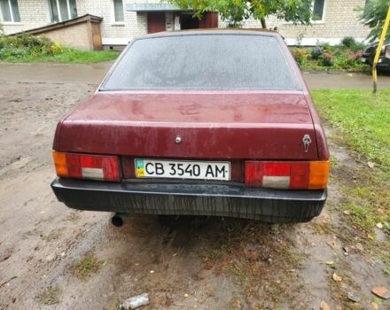 Красный ВАЗ 21099, объемом двигателя 1.6 л и пробегом 160 тыс. км за 1400 $, фото 3 на Automoto.ua