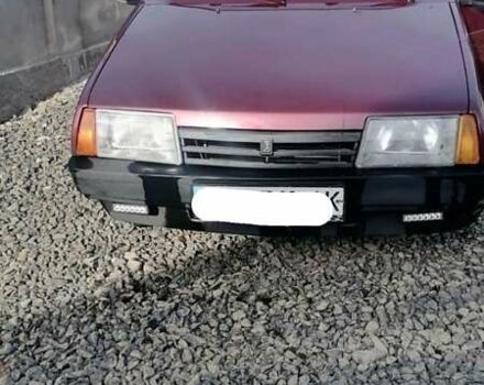 Красный ВАЗ 21099, объемом двигателя 1.6 л и пробегом 204 тыс. км за 2200 $, фото 1 на Automoto.ua