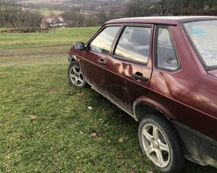 Червоний ВАЗ 21099, об'ємом двигуна 1.6 л та пробігом 300 тис. км за 450 $, фото 4 на Automoto.ua