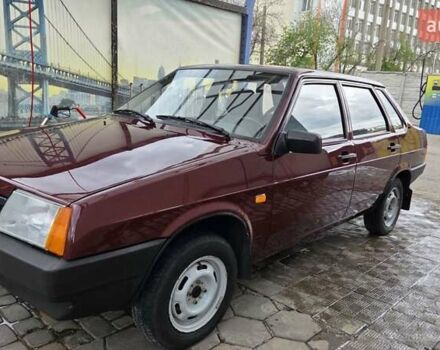 Красный ВАЗ 21099, объемом двигателя 1.6 л и пробегом 25 тыс. км за 5700 $, фото 3 на Automoto.ua