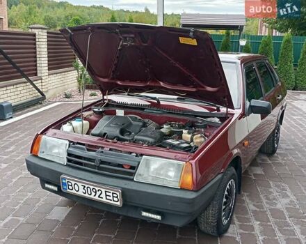 Красный ВАЗ 21099, объемом двигателя 1.6 л и пробегом 267 тыс. км за 2150 $, фото 41 на Automoto.ua