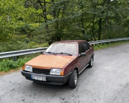 Червоний ВАЗ 21099, об'ємом двигуна 1.5 л та пробігом 226 тис. км за 1000 $, фото 3 на Automoto.ua