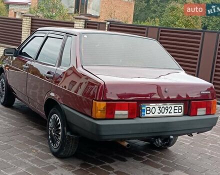 Красный ВАЗ 21099, объемом двигателя 1.6 л и пробегом 267 тыс. км за 2150 $, фото 5 на Automoto.ua