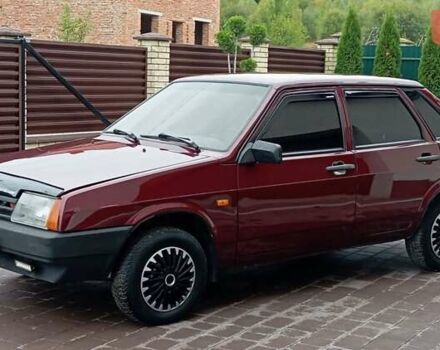 Красный ВАЗ 21099, объемом двигателя 1.6 л и пробегом 267 тыс. км за 2150 $, фото 18 на Automoto.ua