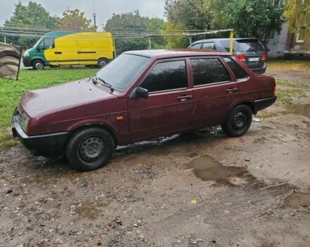 Красный ВАЗ 21099, объемом двигателя 1.6 л и пробегом 160 тыс. км за 1400 $, фото 8 на Automoto.ua