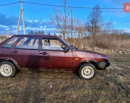 Красный ВАЗ 21099, объемом двигателя 1.6 л и пробегом 168 тыс. км за 1358 $, фото 26 на Automoto.ua