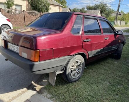 Красный ВАЗ 21099, объемом двигателя 1.6 л и пробегом 145 тыс. км за 1450 $, фото 2 на Automoto.ua