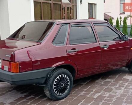 Красный ВАЗ 21099, объемом двигателя 1.6 л и пробегом 267 тыс. км за 2150 $, фото 17 на Automoto.ua