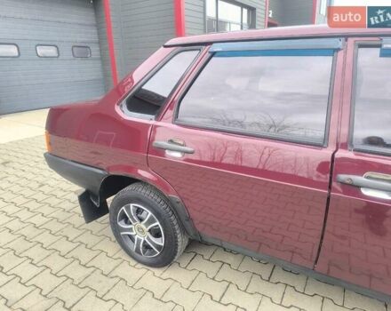 Красный ВАЗ 21099, объемом двигателя 1.6 л и пробегом 184 тыс. км за 2300 $, фото 7 на Automoto.ua