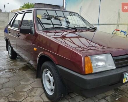 Красный ВАЗ 21099, объемом двигателя 1.6 л и пробегом 25 тыс. км за 5700 $, фото 77 на Automoto.ua