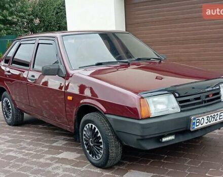 Красный ВАЗ 21099, объемом двигателя 1.6 л и пробегом 267 тыс. км за 2150 $, фото 16 на Automoto.ua