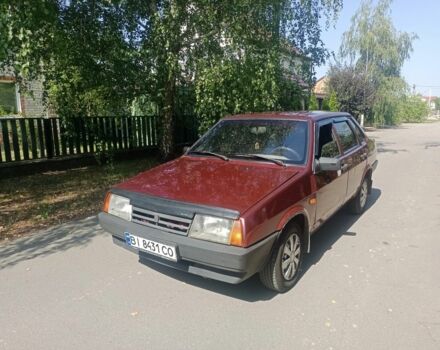 Червоний ВАЗ 21099, об'ємом двигуна 1.5 л та пробігом 150 тис. км за 1099 $, фото 1 на Automoto.ua