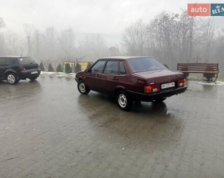 Красный ВАЗ 21099, объемом двигателя 1.6 л и пробегом 79 тыс. км за 2500 $, фото 1 на Automoto.ua