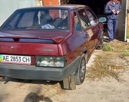 Красный ВАЗ 21099, объемом двигателя 1.6 л и пробегом 38 тыс. км за 2800 $, фото 1 на Automoto.ua