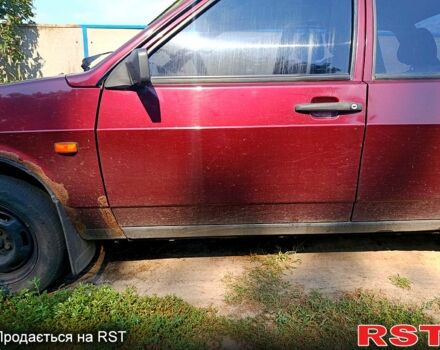 Красный ВАЗ 21099, объемом двигателя 1.6 л и пробегом 280 тыс. км за 1450 $, фото 2 на Automoto.ua