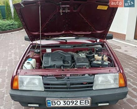 Красный ВАЗ 21099, объемом двигателя 1.6 л и пробегом 267 тыс. км за 2150 $, фото 38 на Automoto.ua