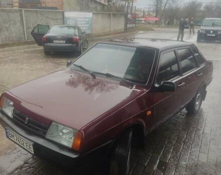Красный ВАЗ 21099, объемом двигателя 1.6 л и пробегом 270 тыс. км за 2200 $, фото 2 на Automoto.ua