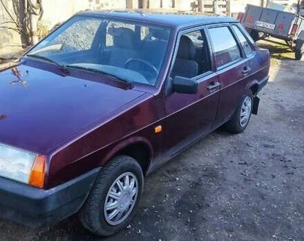Червоний ВАЗ 21099, об'ємом двигуна 1.6 л та пробігом 6 тис. км за 4500 $, фото 1 на Automoto.ua